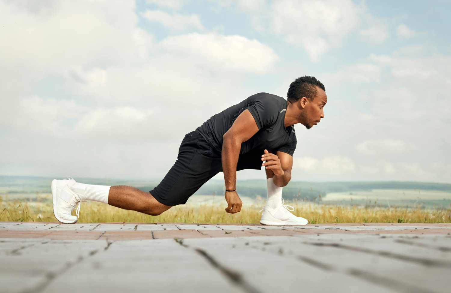 Man doing CrossFit workouts